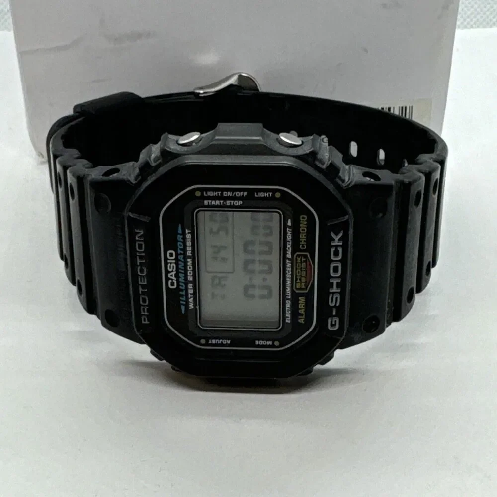 Casio G-Shock DW-5600E Men's Black Resin Strap Digital Dial Wrist Watch JNA85 - Picture 6 of 12